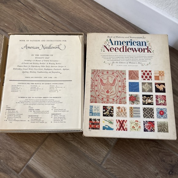 Other - American Needlework Book of Patterns and Instructions Simon and‎ Schuster 1963